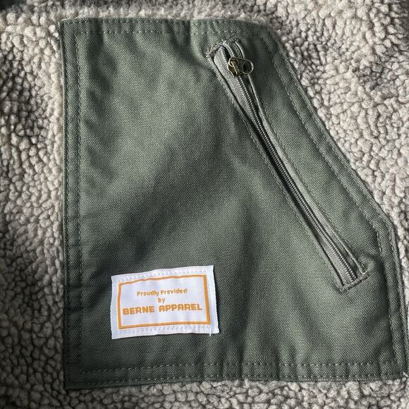 Tractor Supply 85th Anniversary Mens Vest Large Ridgecut Full Zip Sherpa Lined - Picture 6 of 14